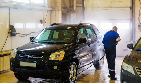 Автомойка рядом с крупным гипермаркетом 1
