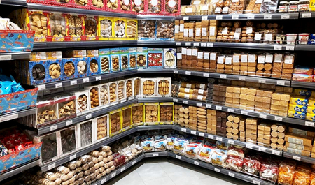 Крупный продуктовый магазин с высокой посещаемостью 1