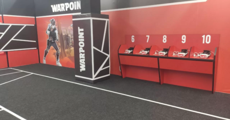 Арена виртуальной реальности Warpoint 2