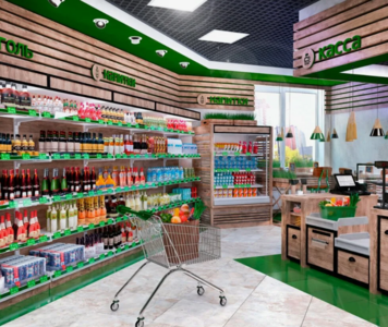 Продуктовый магазин с ЧП 450+  1